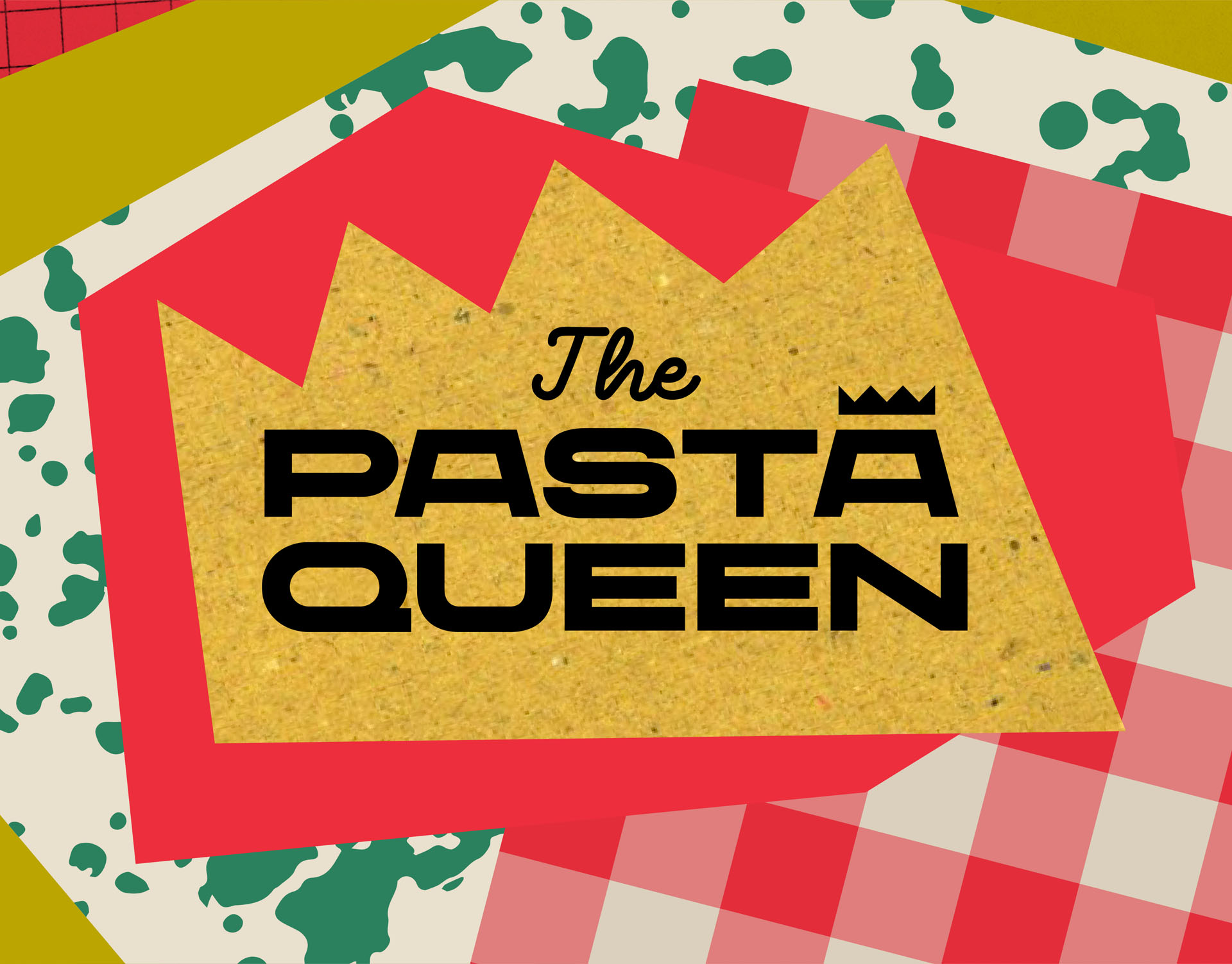 The Pasta Queen, Main Title Design for food tv series