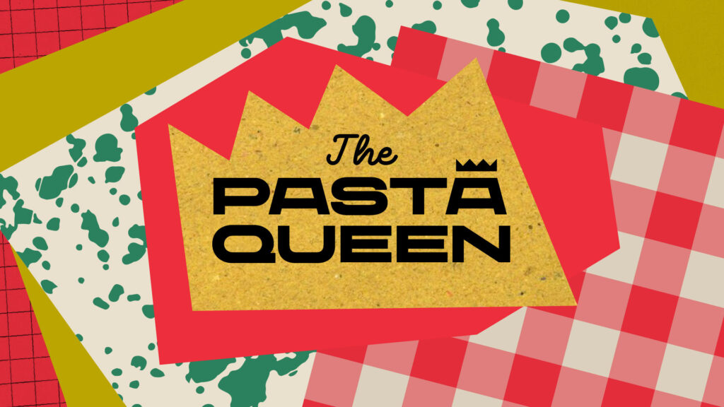 The Pasta Queen, Main Title Design for food tv series