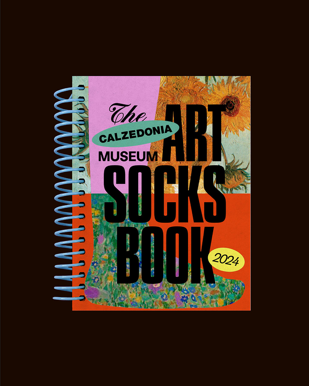 Calzedonia Art Socks Museum Book Cover, Design by Elisabetta Vedovato
