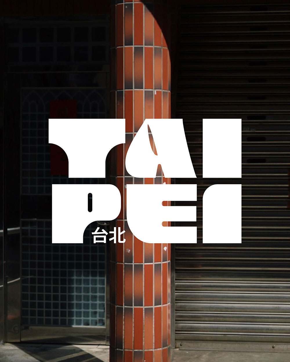 Taipei Typographic Title Design for Travel Video