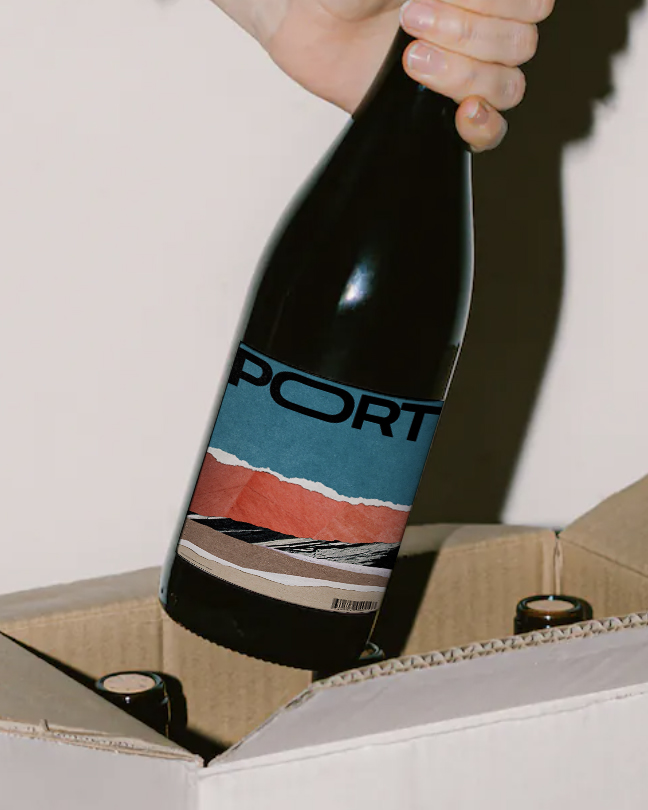 Portugal Bottle Packaging Graphic Design