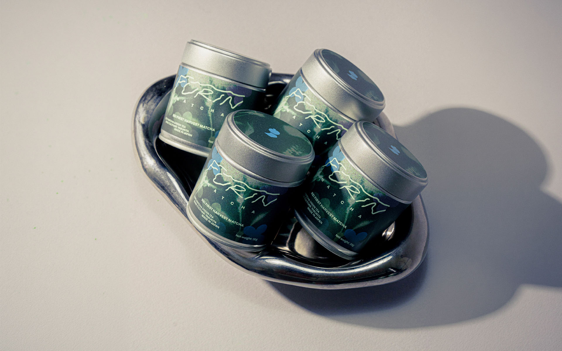 Furin Matcha | Matcha Tin Packaging Design - Uoi Studio